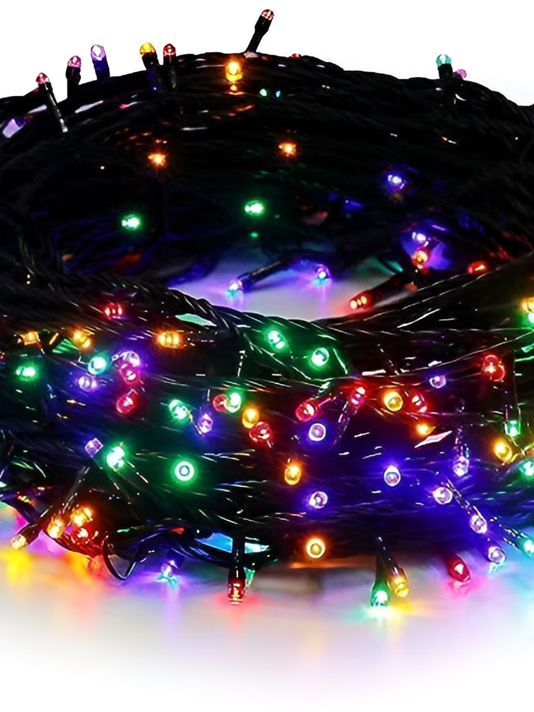 

SPARK WORLD Red & Green Rice Shaped Bulb String Lights