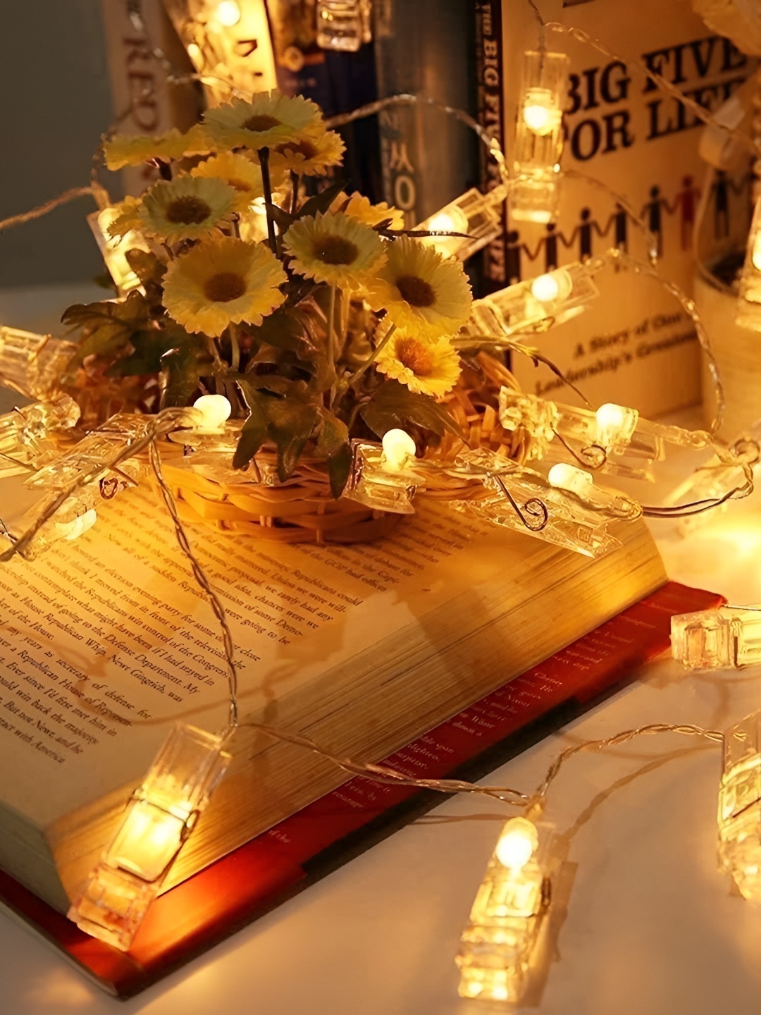 

SPARK WORLD Yellow LED String Lights