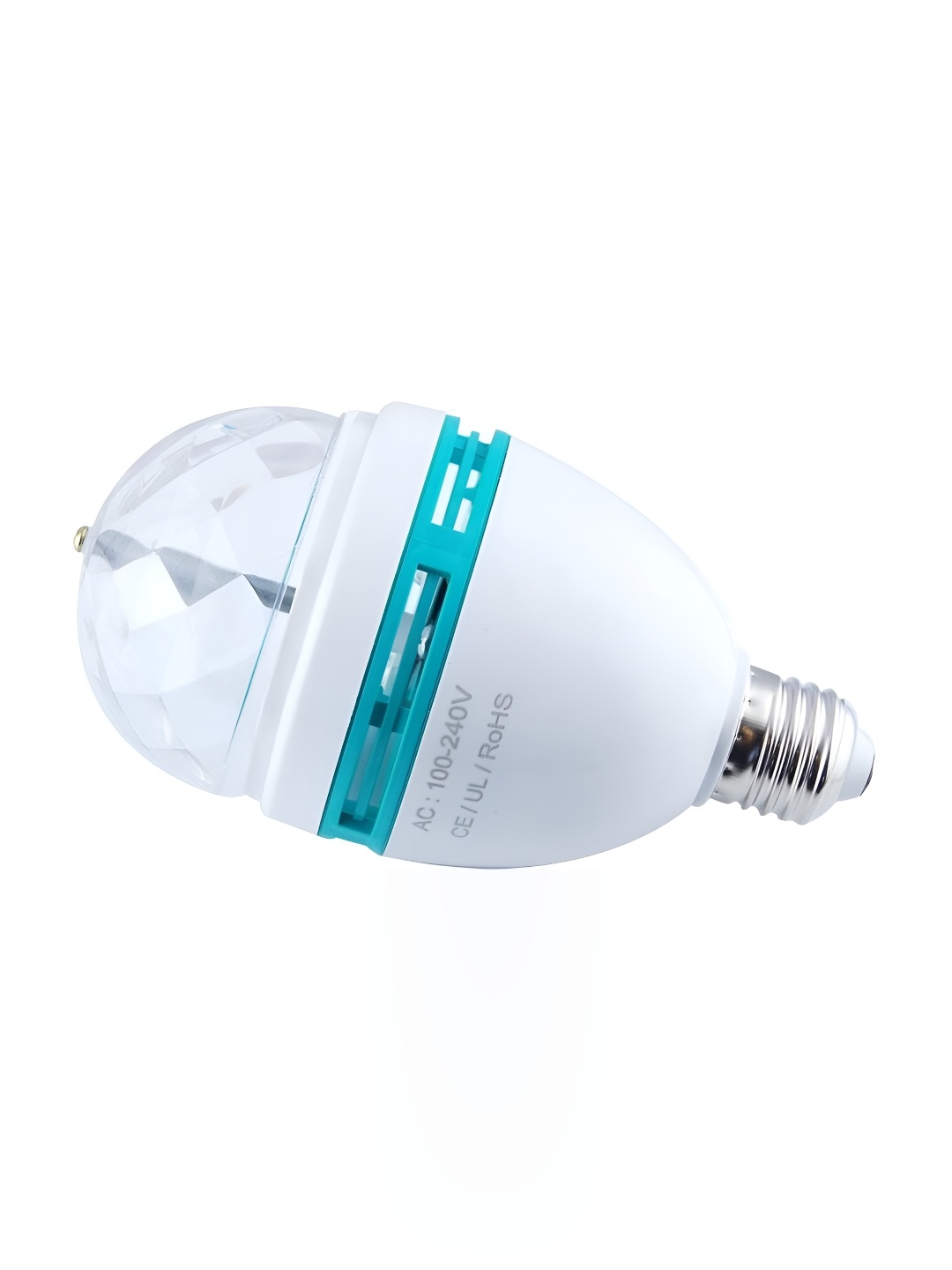 

SPARK WORLD White & Green Cylindrical Disco Ball Light