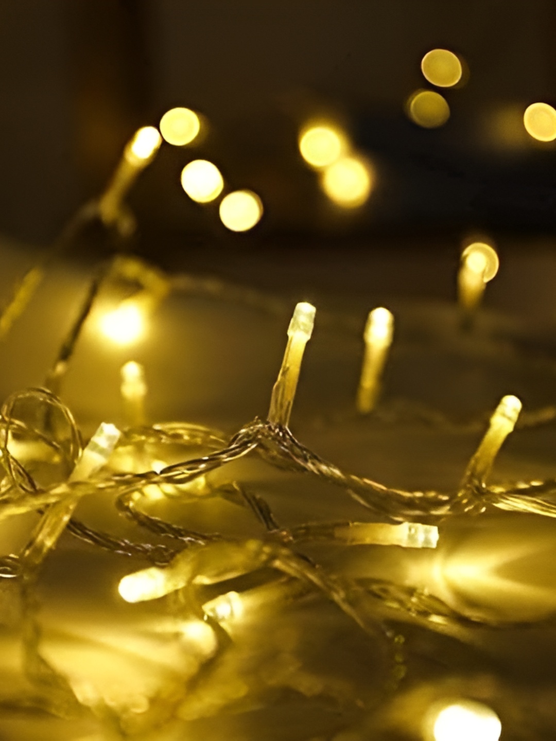 

SPARK WORLD Yellow Rice Shape String Lights