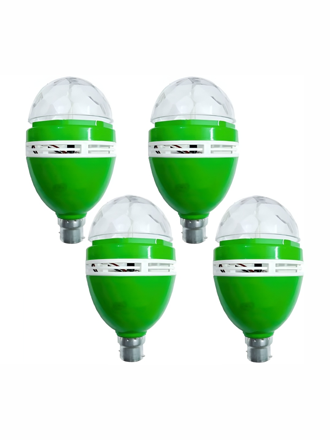 

SPARK WORLD 4-Pcs Green & White Disco Ball String Lights