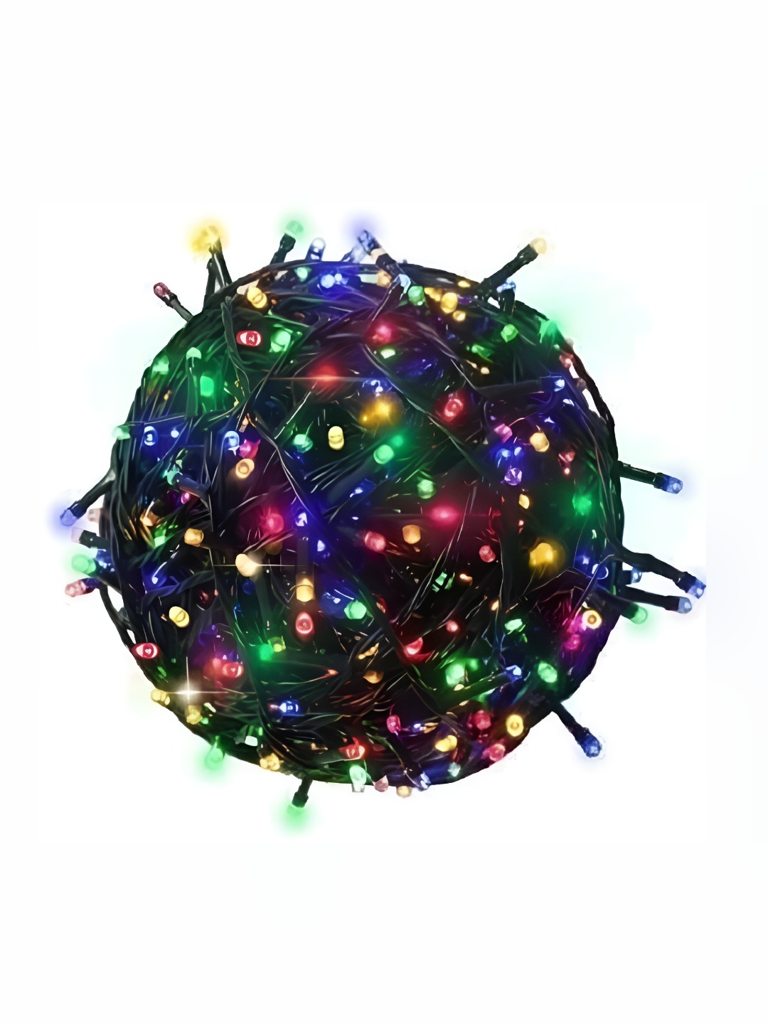 

SPARK WORLD Blue & Green Rice Shape String Lights