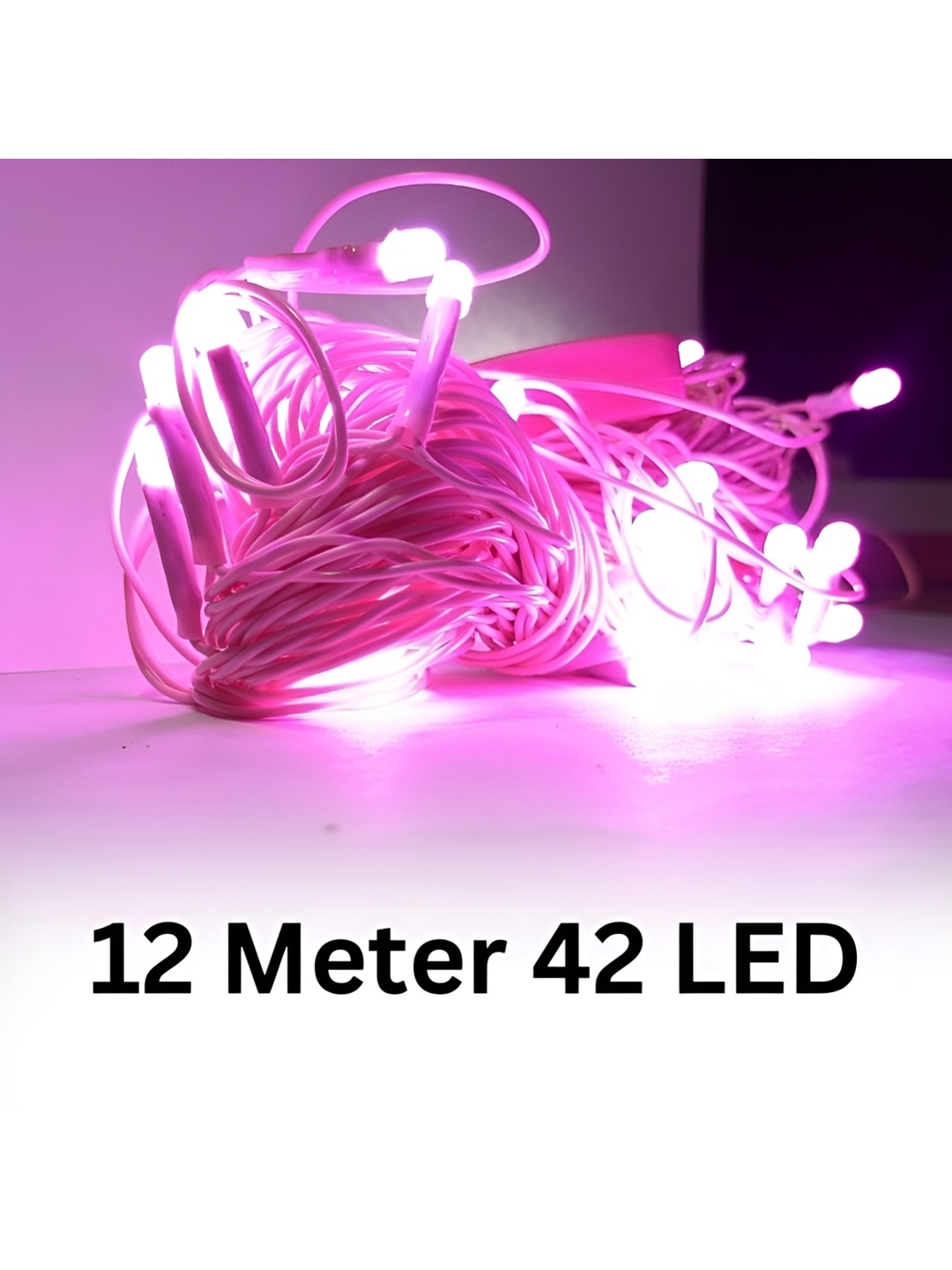 

SPARK WORLD Pink Rice Shape String Lights