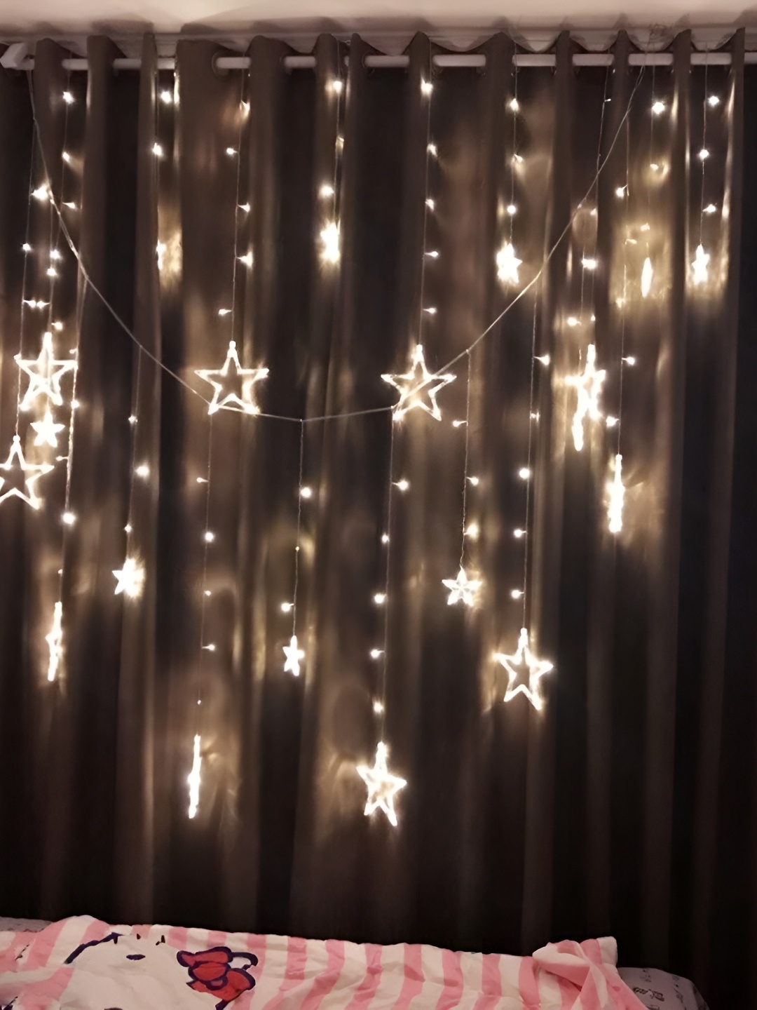 

SPARK WORLD Yellow Star Shaped Bulb String Lights