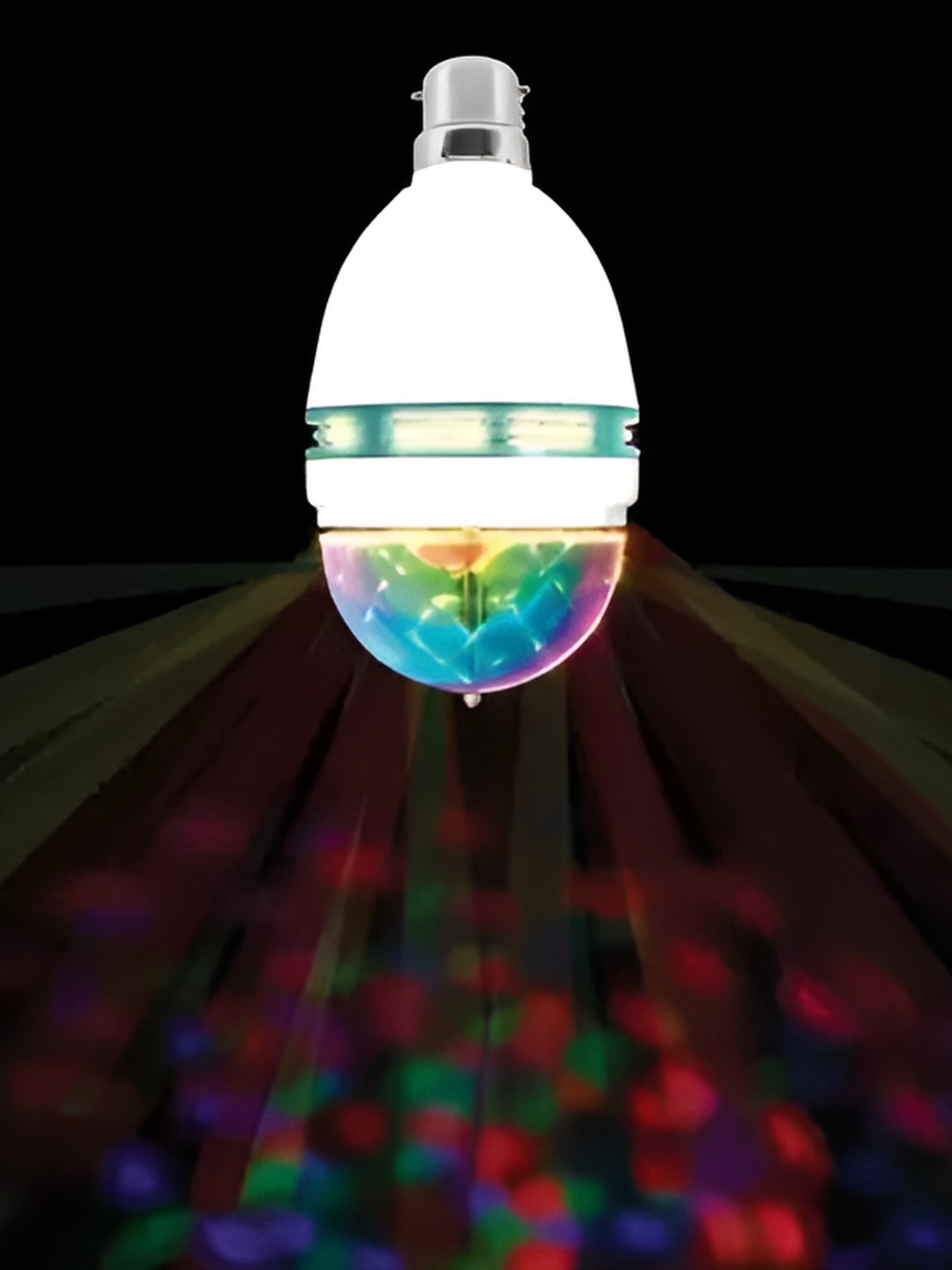

SPARK WORLD White & Red Disco Bulb String Light