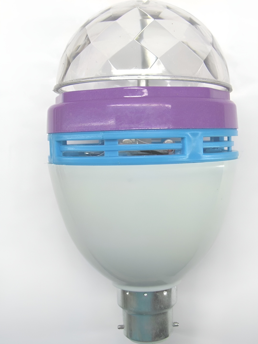 

SPARK WORLD White & Blue Disco Ball Bulb
