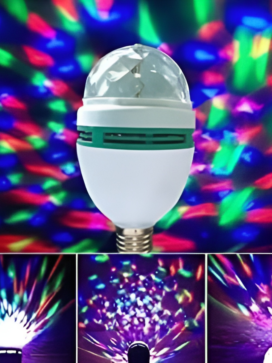 

SPARK WORLD White Disco Ball Bulb