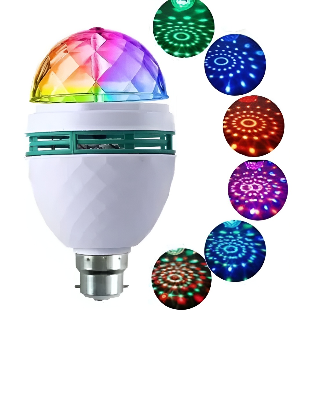 

SPARK WORLD White & Blue Self Assembly Semi-Sphere Glass Disco Ball Ceiling Lamps