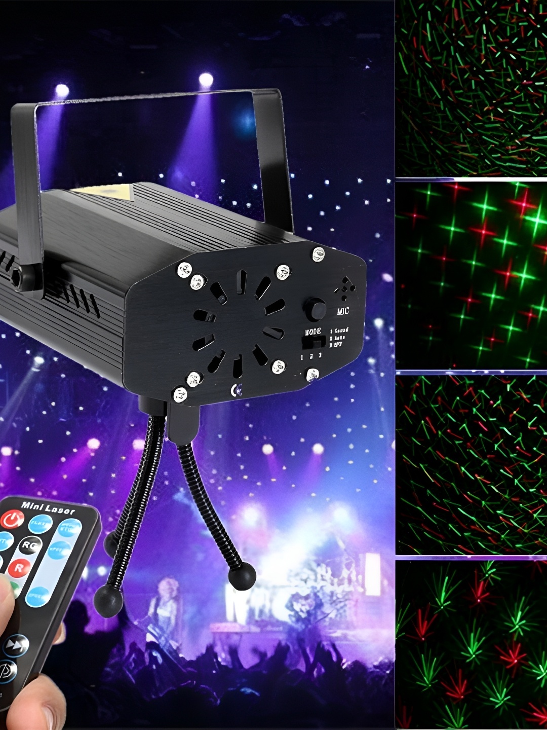 

SPARK WORLD Blue Mini Laser Projector Stage Shower Light