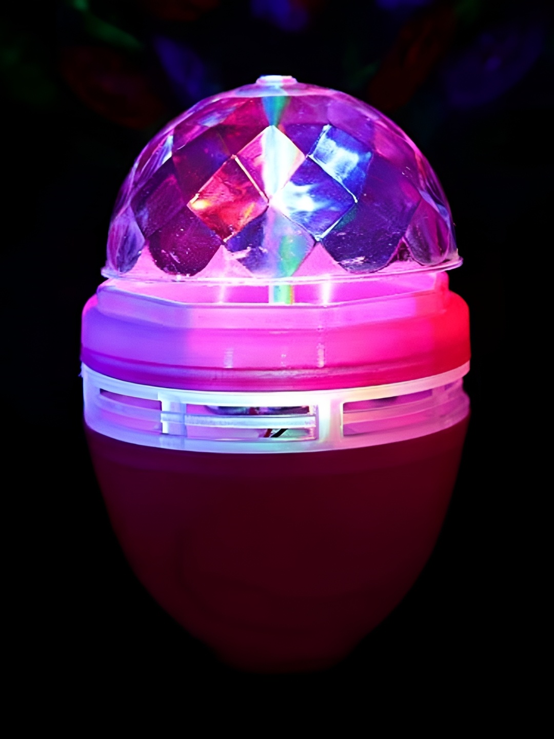 

SPARK WORLD Red & Pink Disco Ball Ceiling Lamp