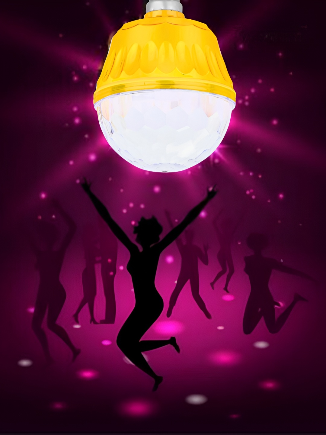 

SPARK WORLD Yellow Star Shaped Bulb String Lights