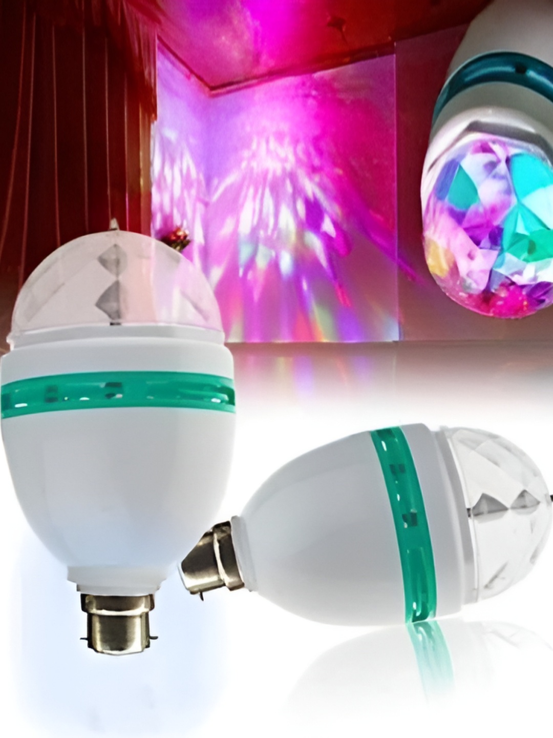 

SPARK WORLD White 2 Pieces Disco Ball Ceiling Lamps