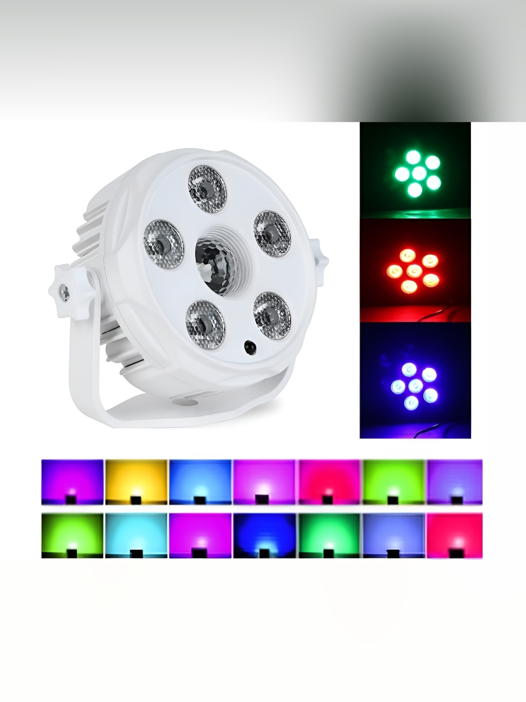 

SPARK WORLD White Cylindrical Disco Lights