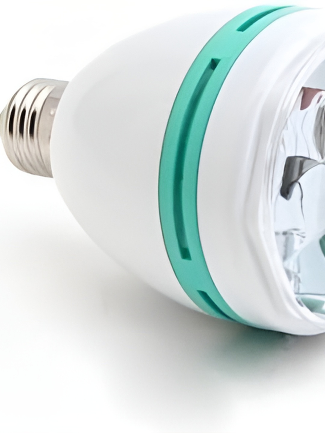 

SPARK WORLD White Textured Spherical Disco Ball Bulb