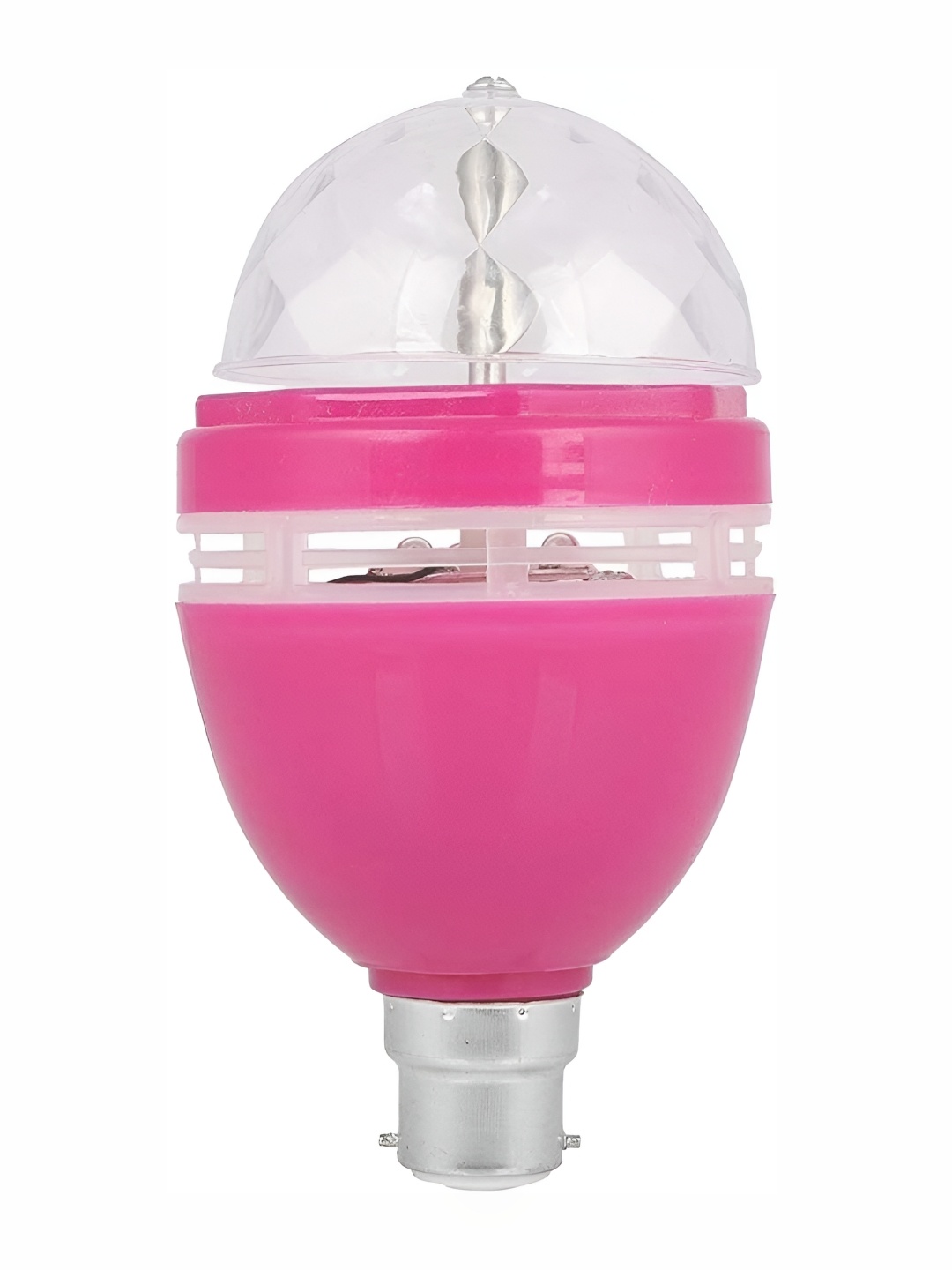 

SPARK WORLD Pink Textured Disco Ball Bulb