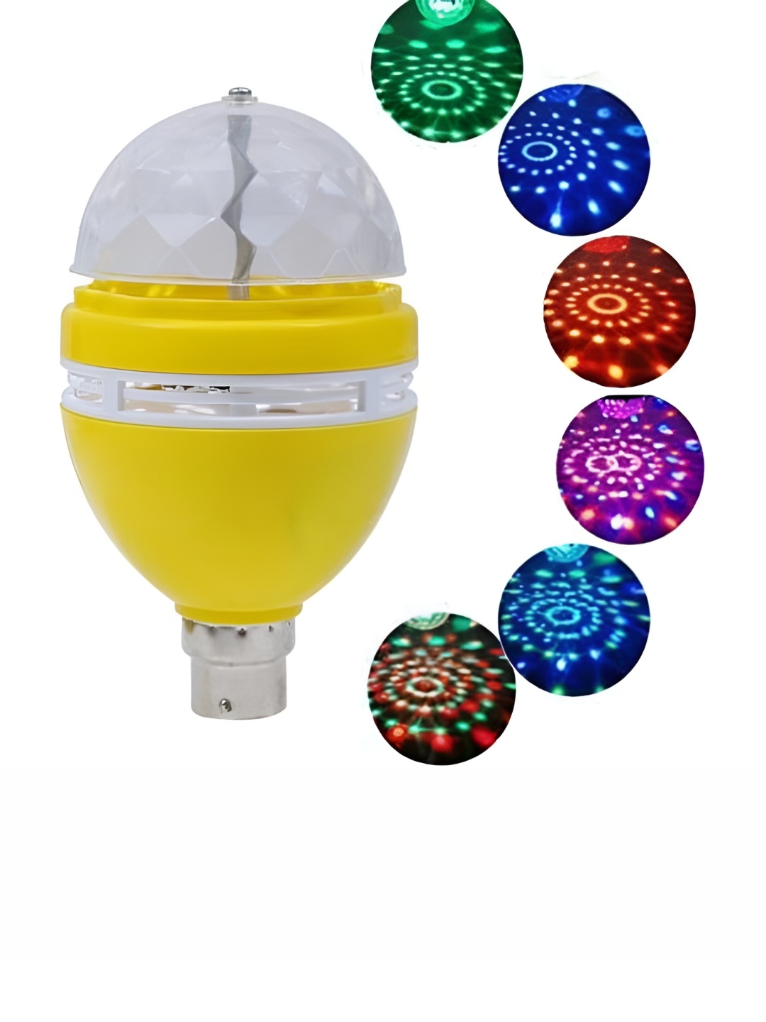 

SPARK WORLD Yellow Cylindrical Shaped Bulb String Lights