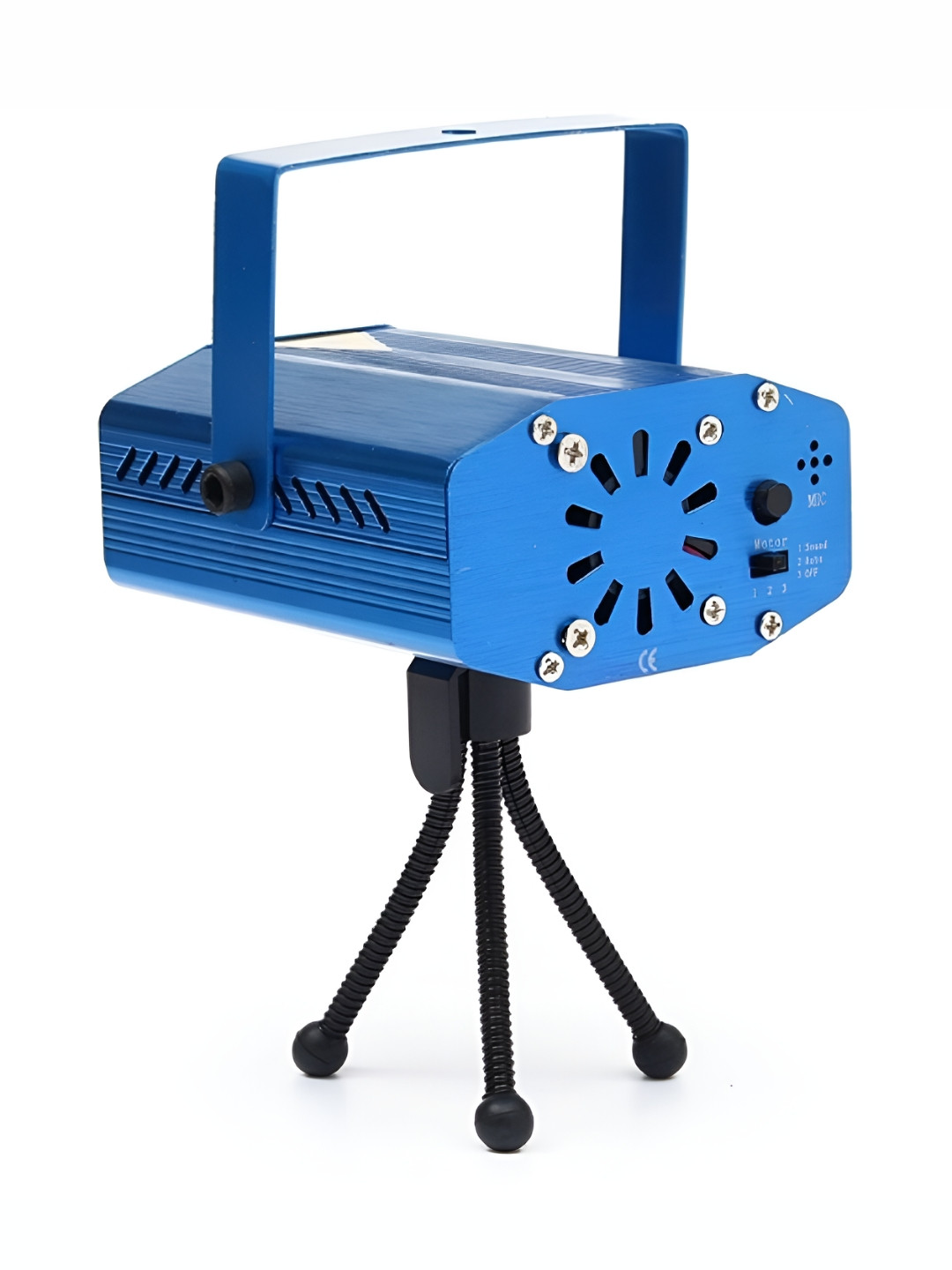 

SPARK WORLD Blue Textured Square Laser Stage Disco Floor Lamps