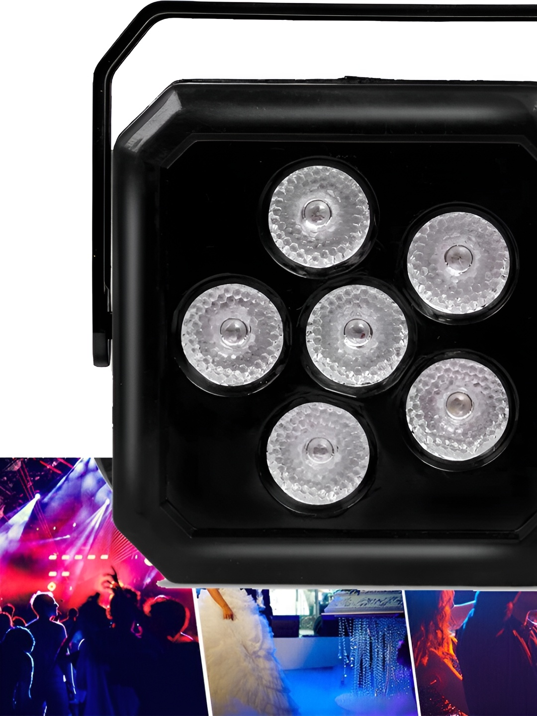 

SPARK WORLD Black Disco LED String Light