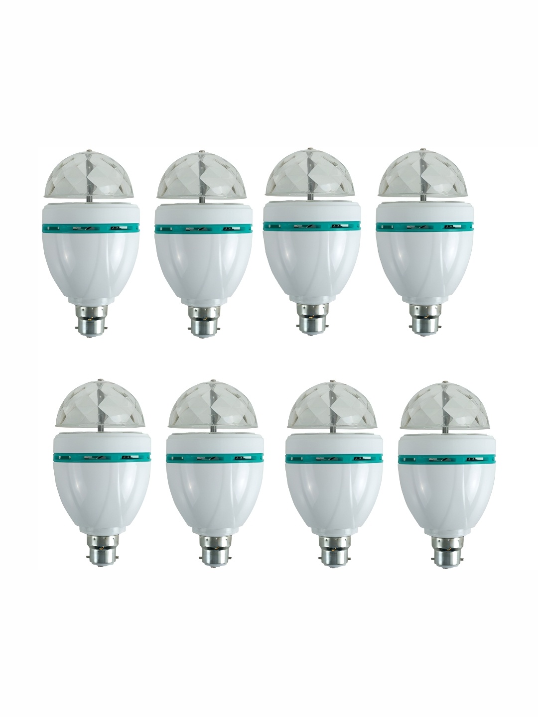 

SPARK WORLD White & Green Disco Ball String Light, Multi