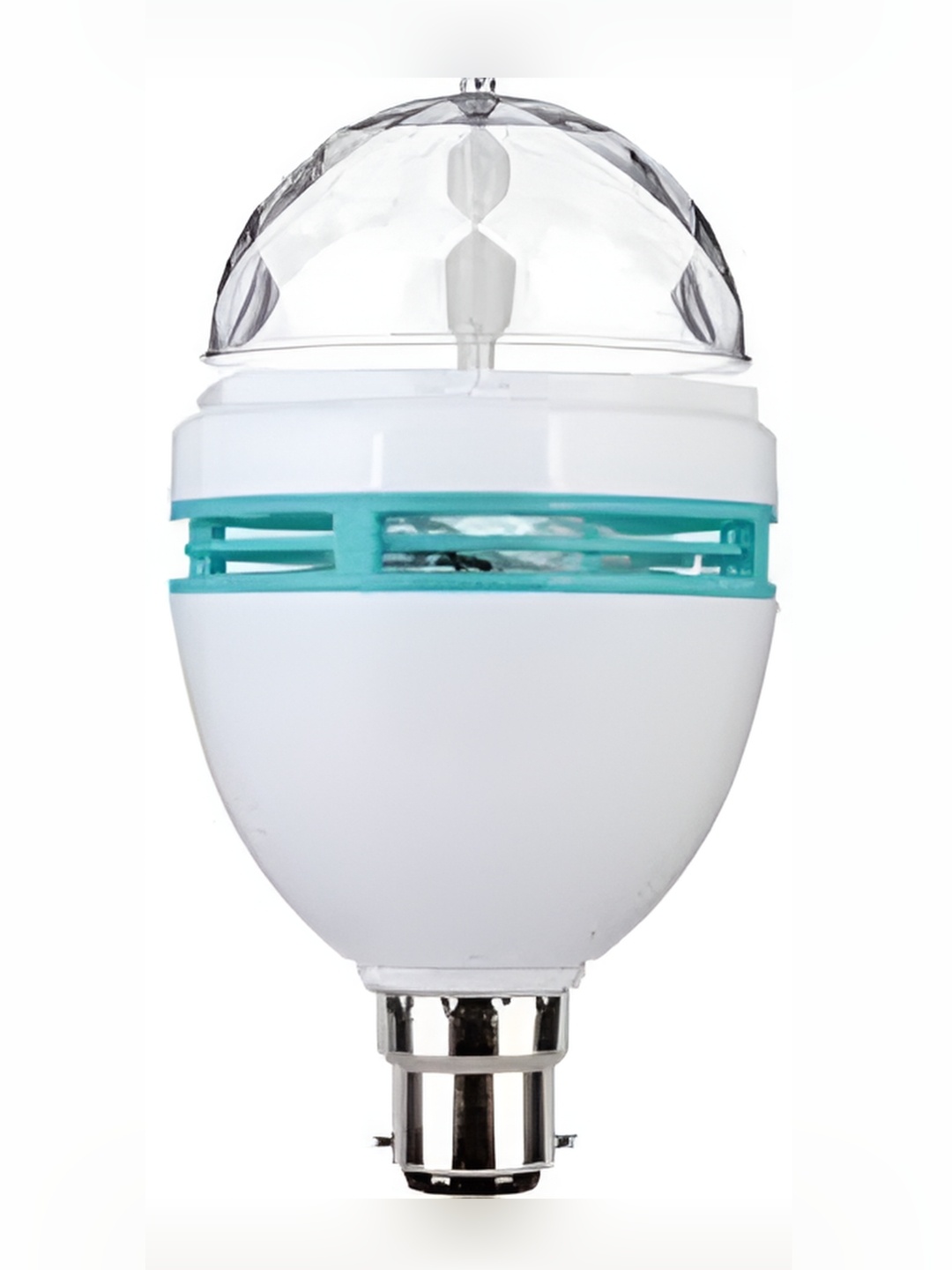 

SPARK WORLD White & Green Disco Ball Bulb