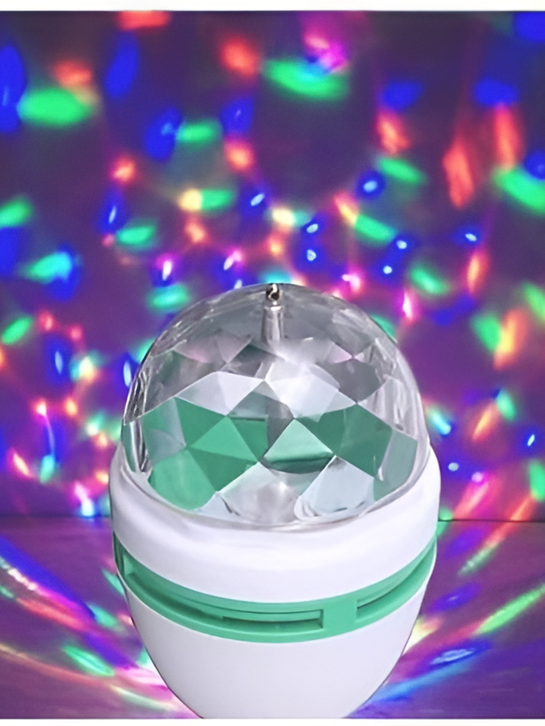 

SPARK WORLD White Textured Disco Ball Bulb