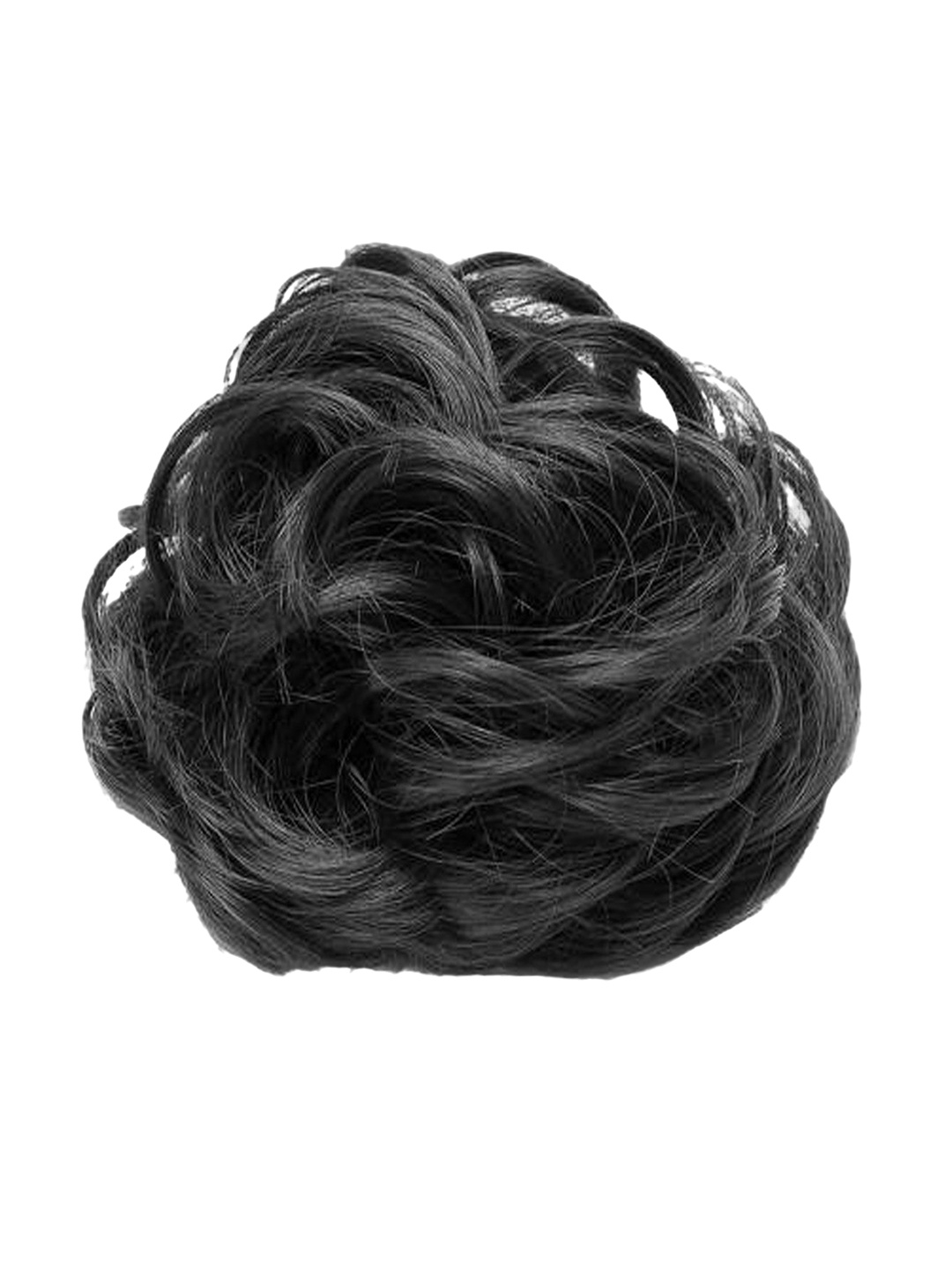 

CRIBE Black Ruffel Bun