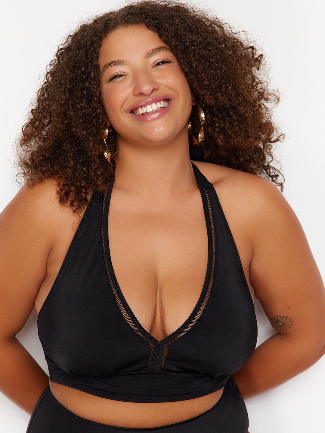 

Trendyol Full Coverage Underwired Lightly Padded Bra All Day Comfort, Black