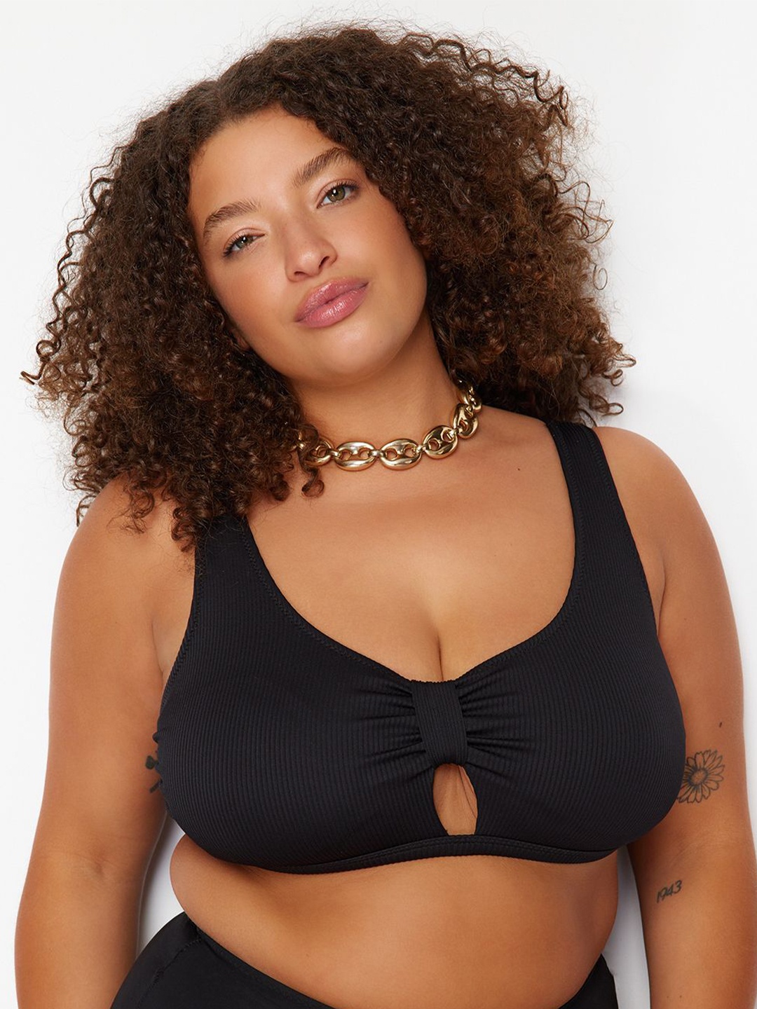 

Trendyol Full Coverage Underwired Lightly Padded Bra All Day Comfort, Black