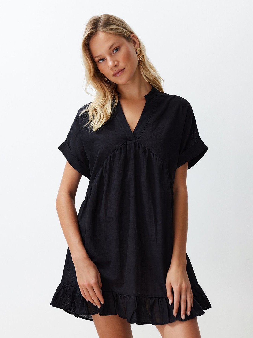 

Trendyol A-Line Dress, Black