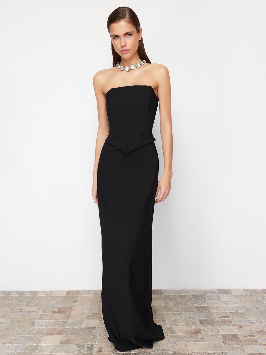 

Trendyol Women Maxi Dress, Black