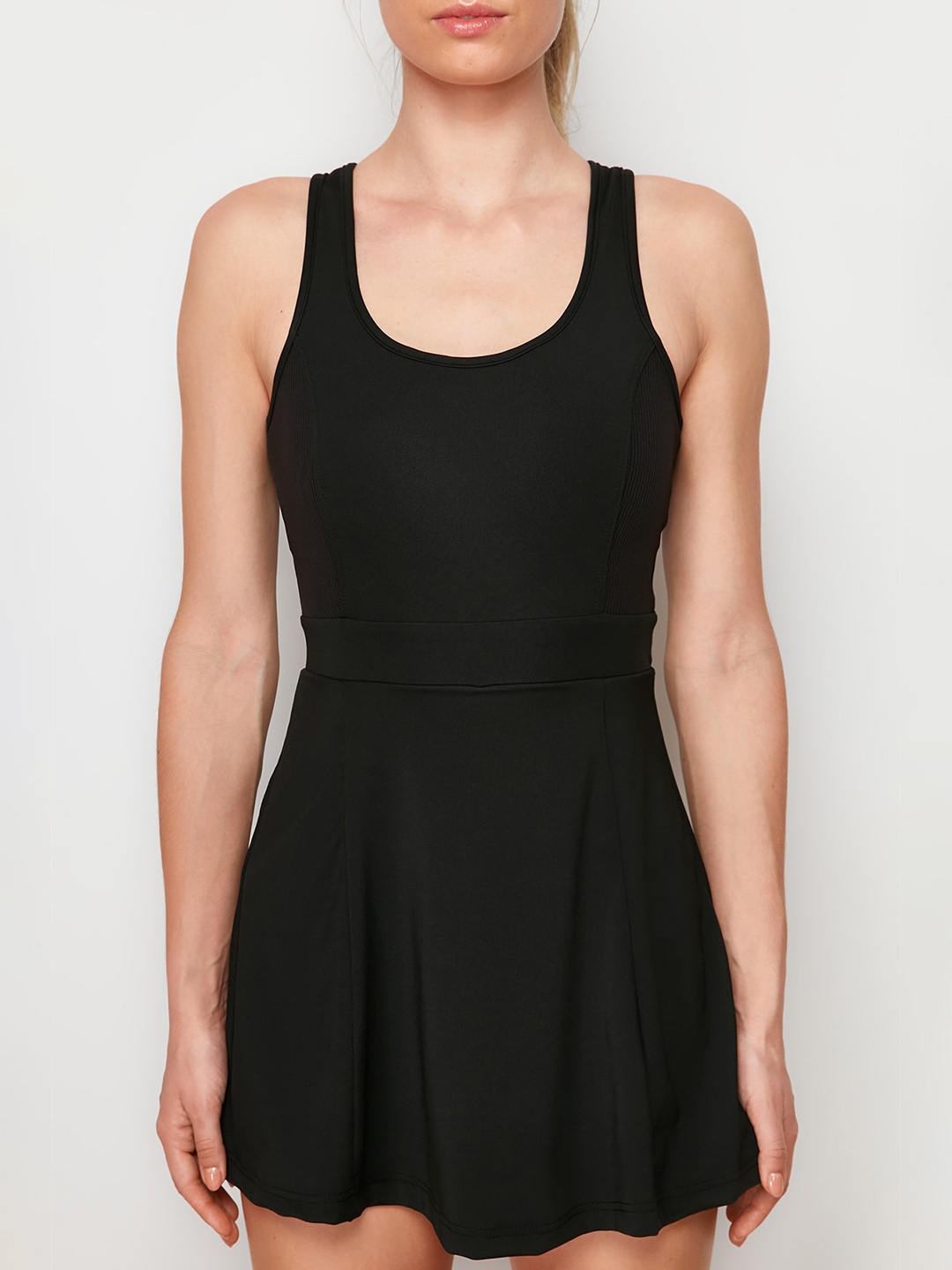 

Trendyol Fit & Flare Mini Dress, Black