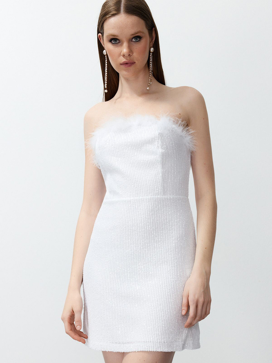 

Trendyol Sheath Mini Dress, White