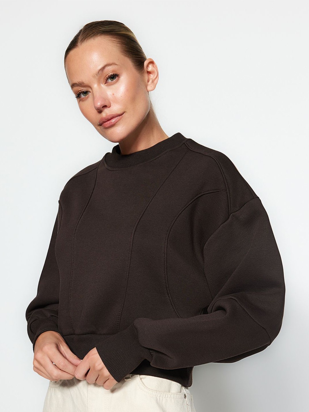 

Trendyol Women Sweatshirt, Na