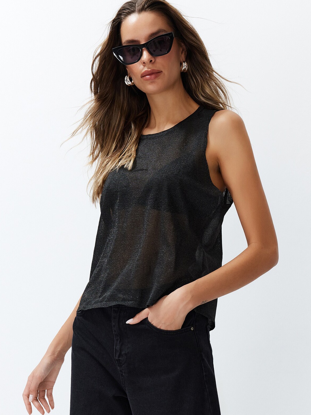 

Trendyol Women RegularTop, Black