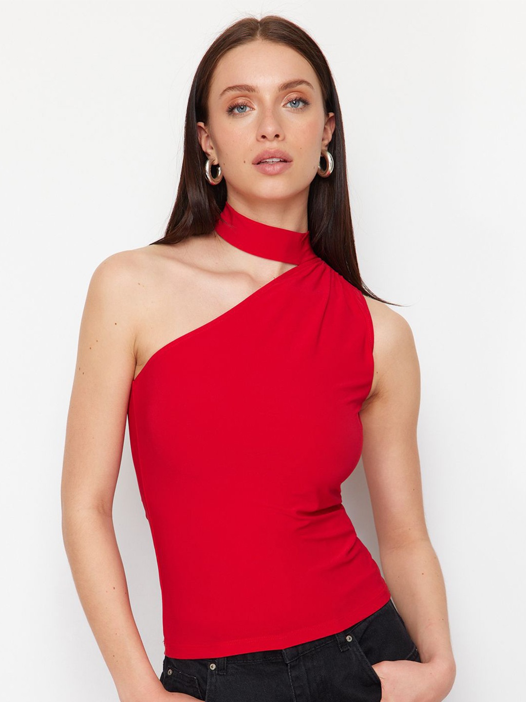 

Trendyol Women Regular Top, Red