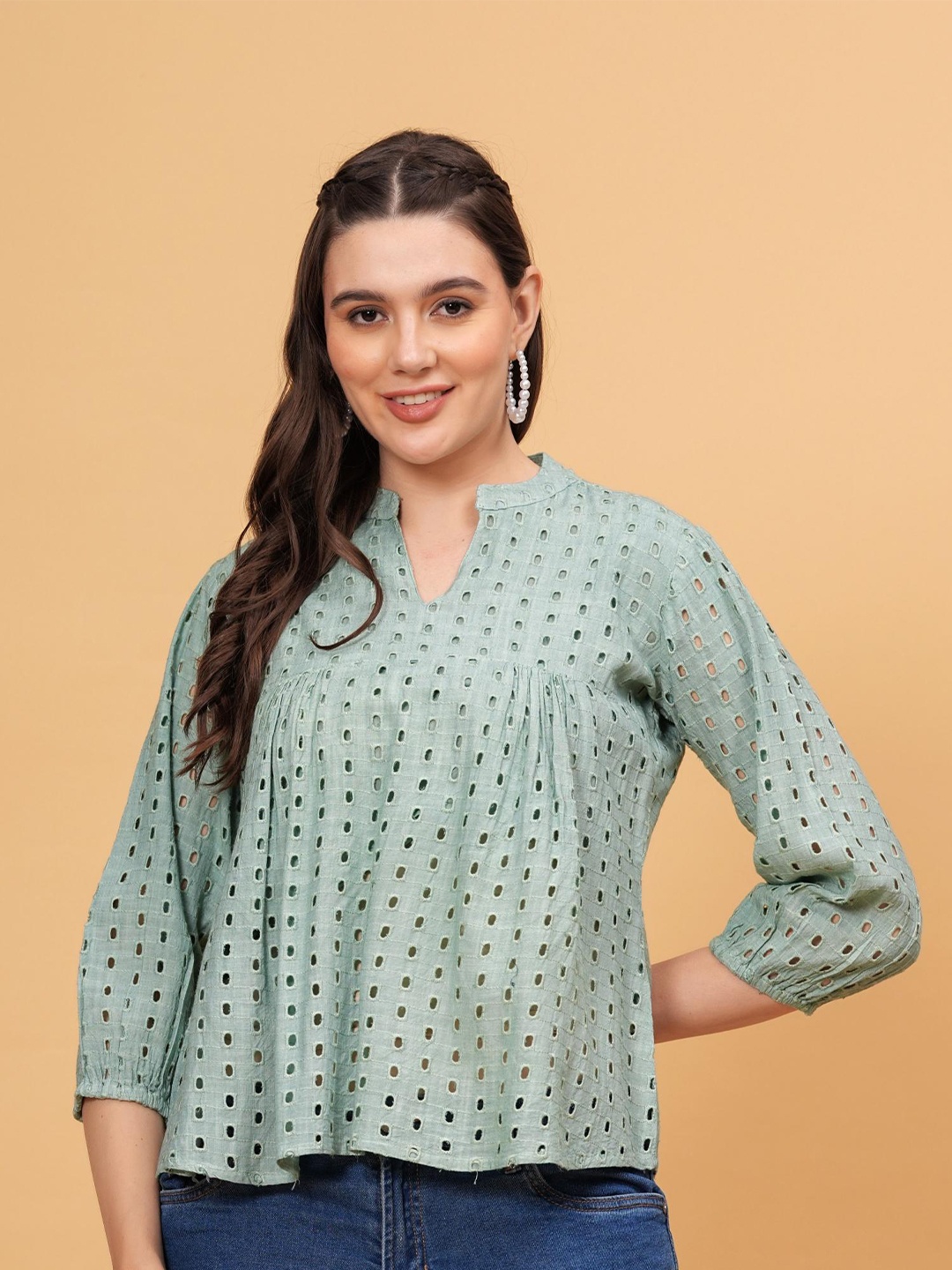 

kipek Ethnic Top, Grey