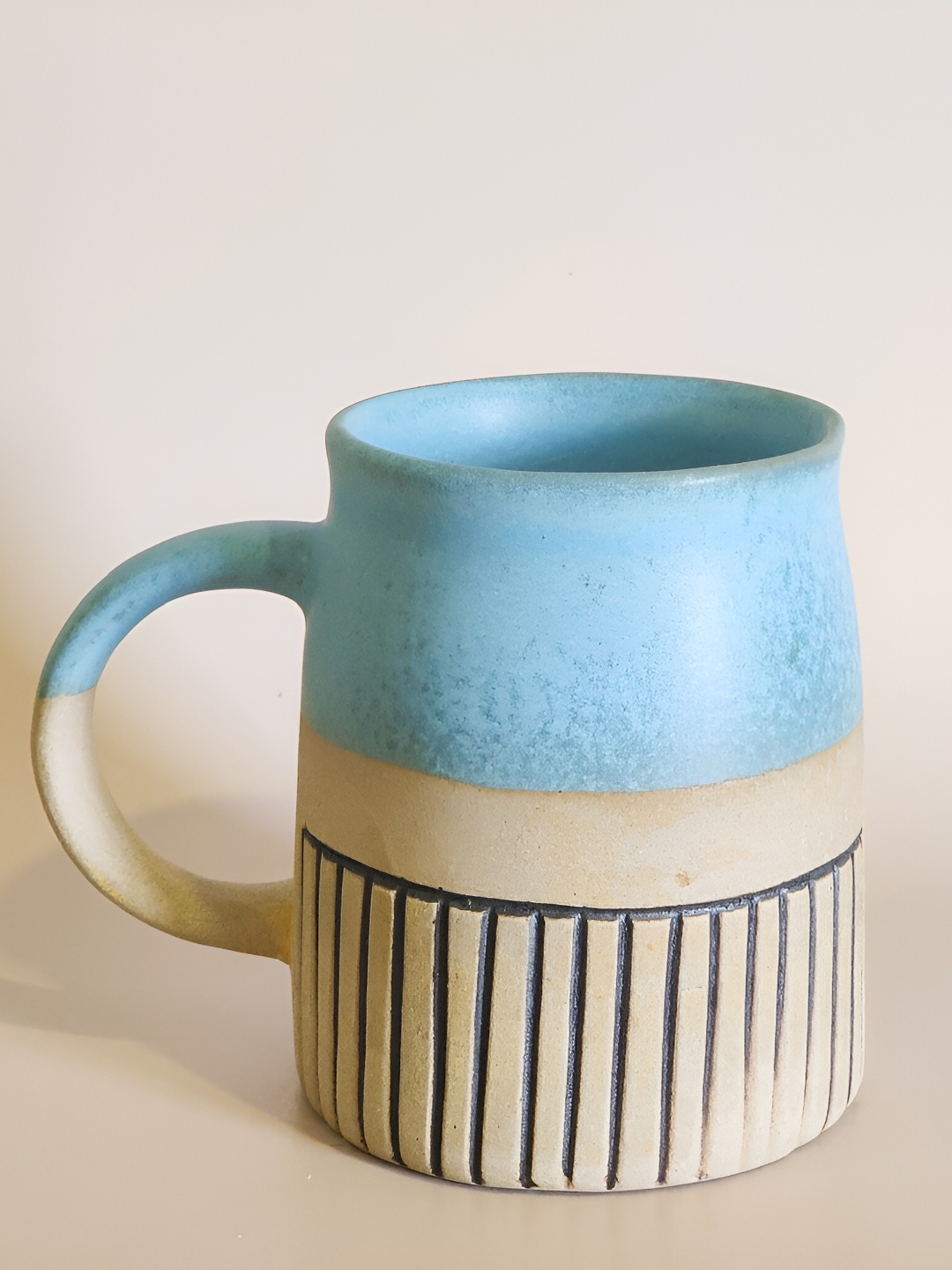 

One Posh Home Blue & White Stoneware Matte Mugs 350 ml
