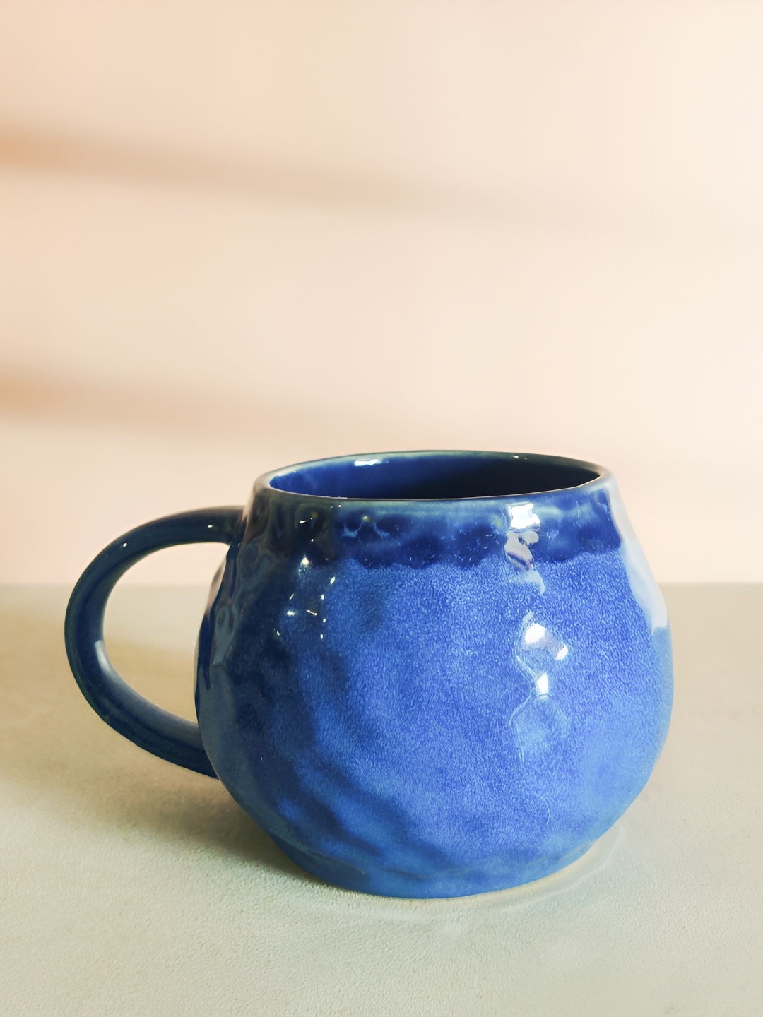 

One Posh Home Blue Stoneware Matte Mugs 350 ml