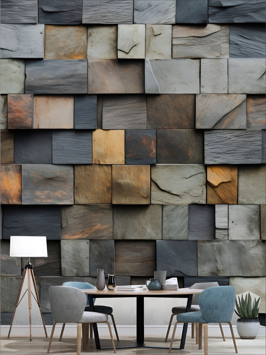 

Aura Grey Liquid Marble-Printed Wallpaper