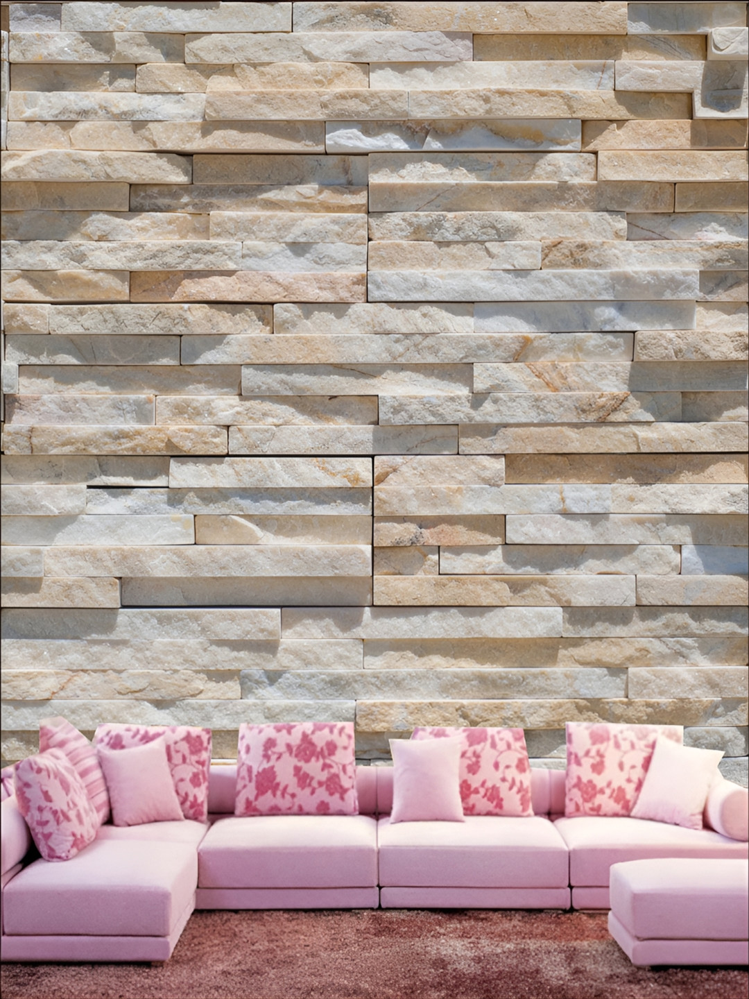 

Aura Beige & Grey Abstract Printed Self-Adhesive Wall Sicker
