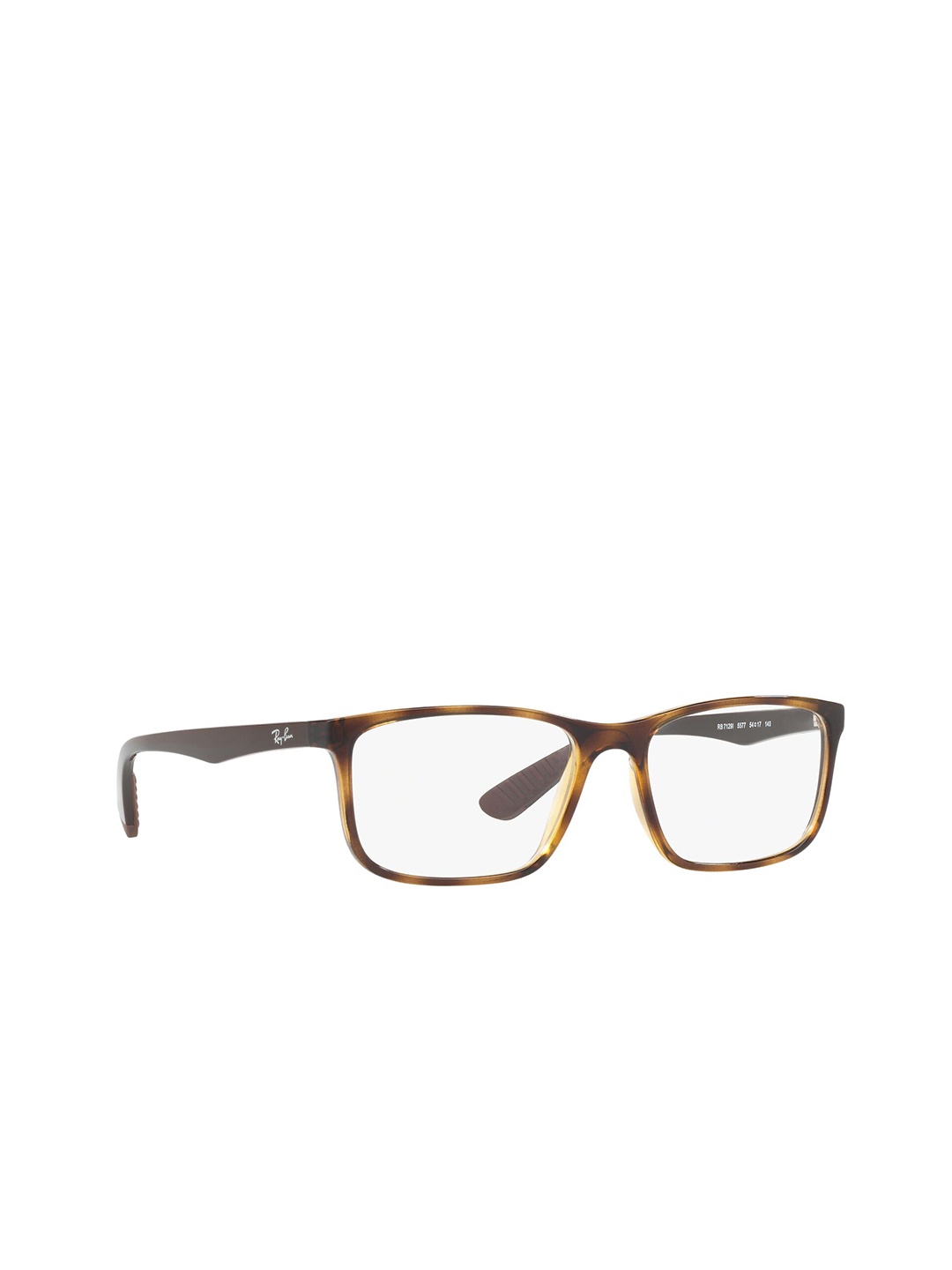 

RAY-BAN Men Square Havana Frame - 0RX7129II557754, Transparent