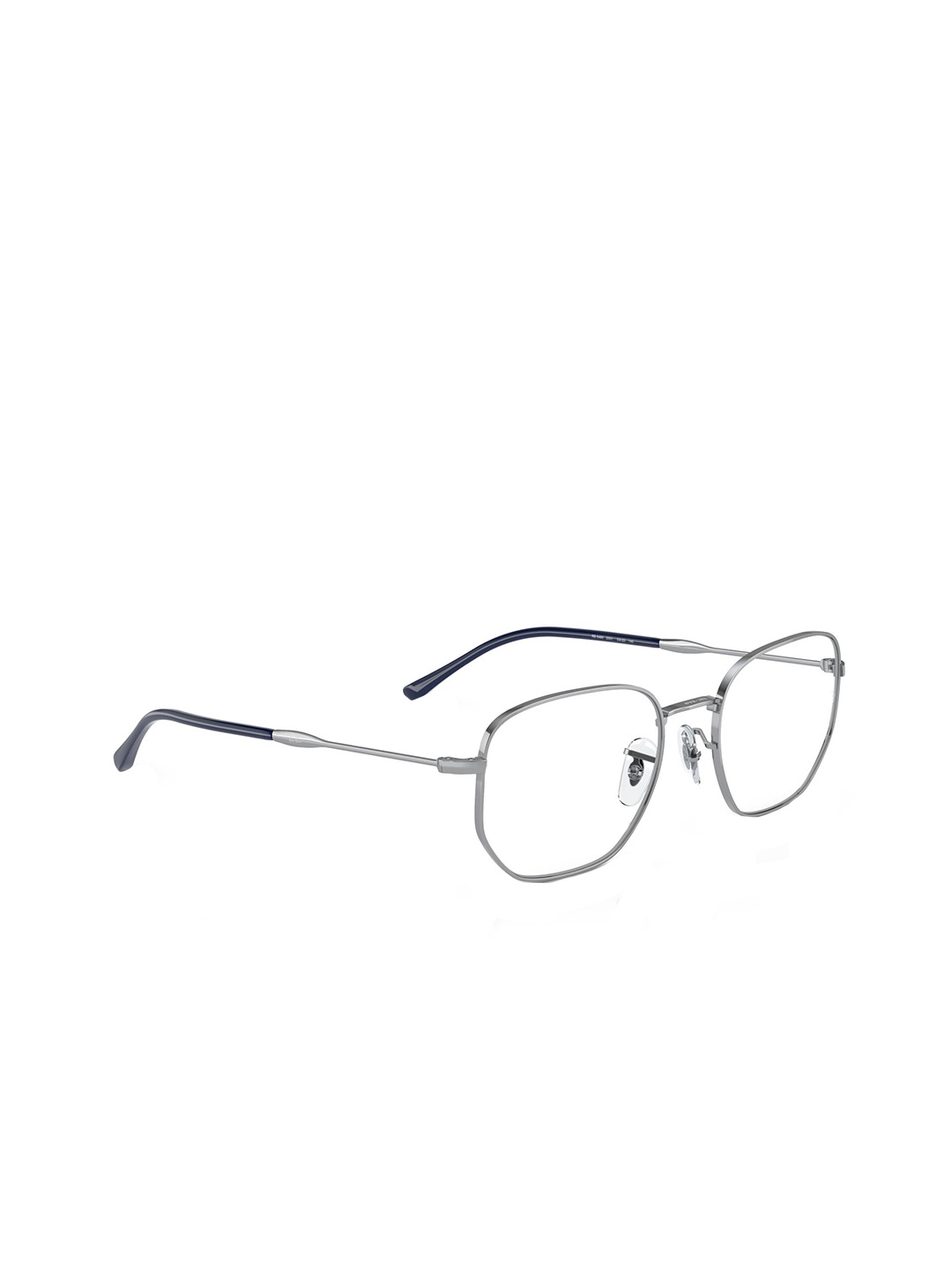 

RAY-BAN Unisex Irregular Silver Colour Frames - 0RX6496250151, Grey