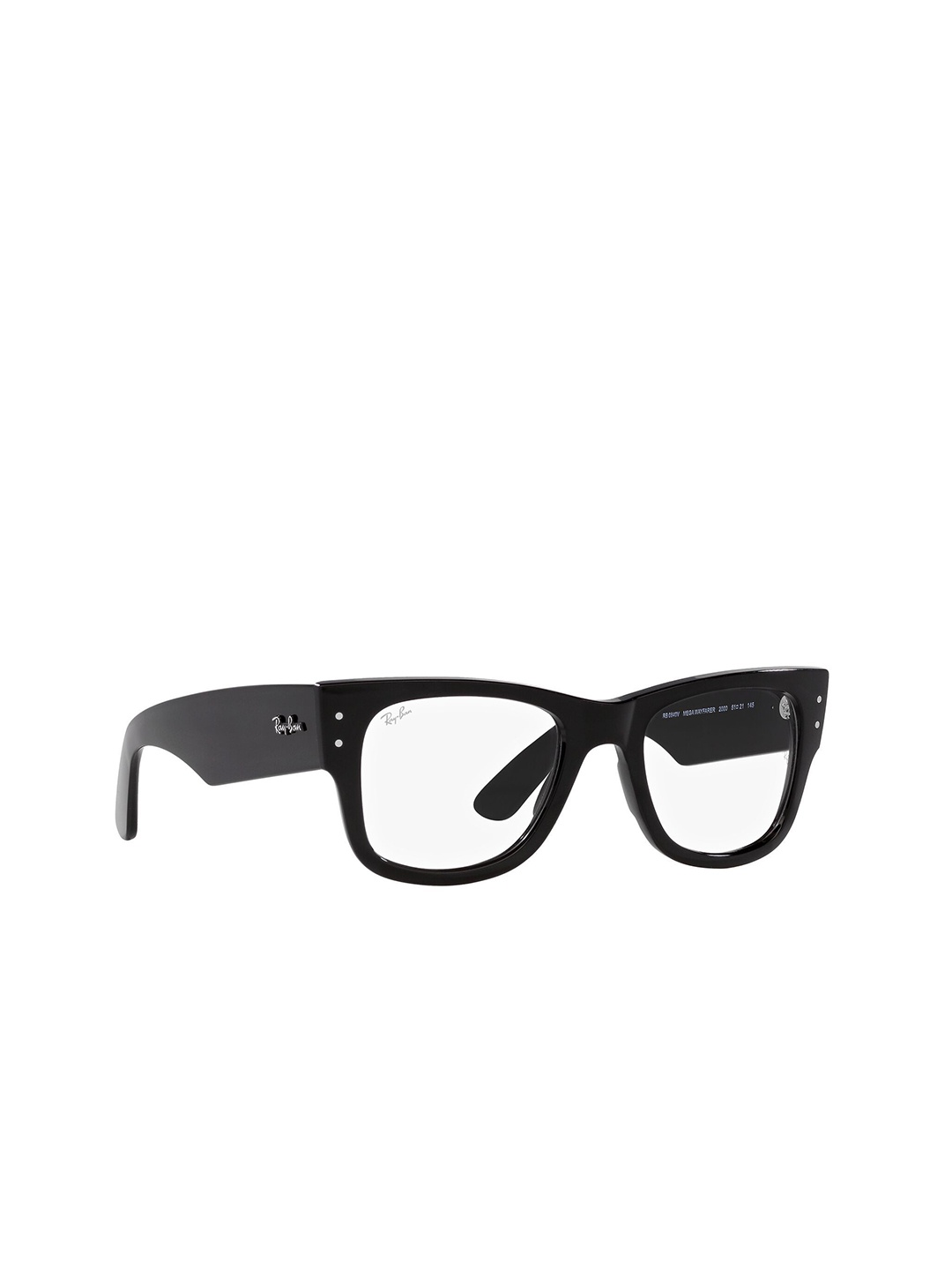 

Ray-Ban Unisex Square Black Frames - 0RX0840V200051