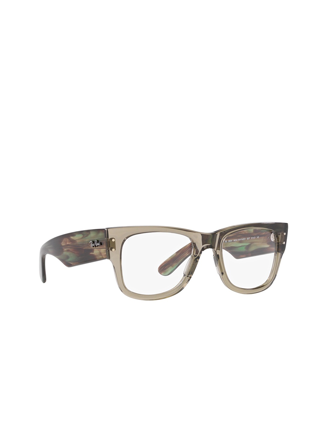 

Ray-Ban Unisex Square Green Frames - 0RX0840V829751, Grey