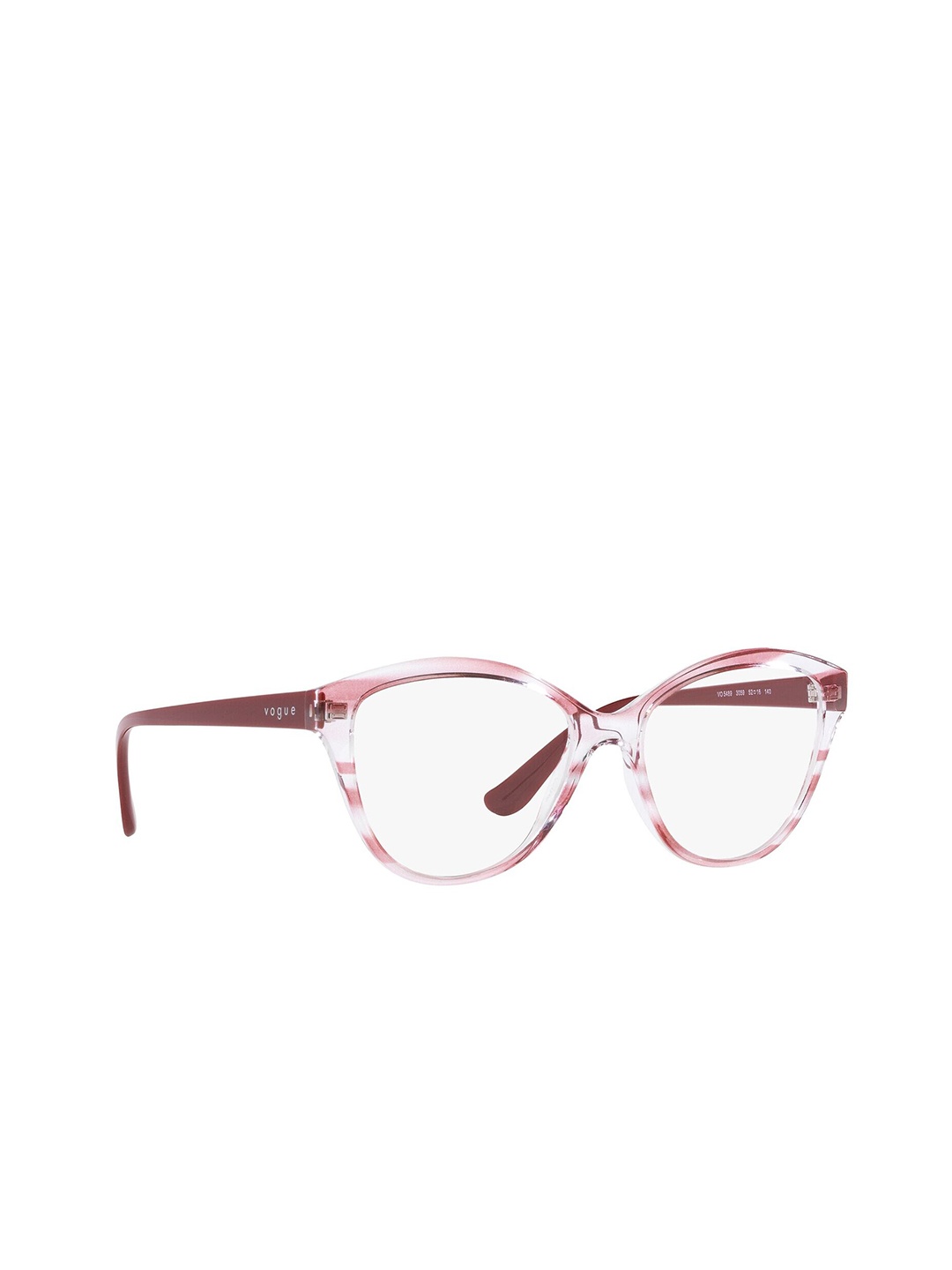 

VOGUE EYEWEAR Women Phantos Red Frames - 0VO5489305952, Pink