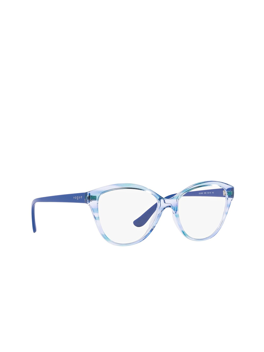 

Vogue Eyewear Women Phantos Green Frames - 0VO5489306052, Blue