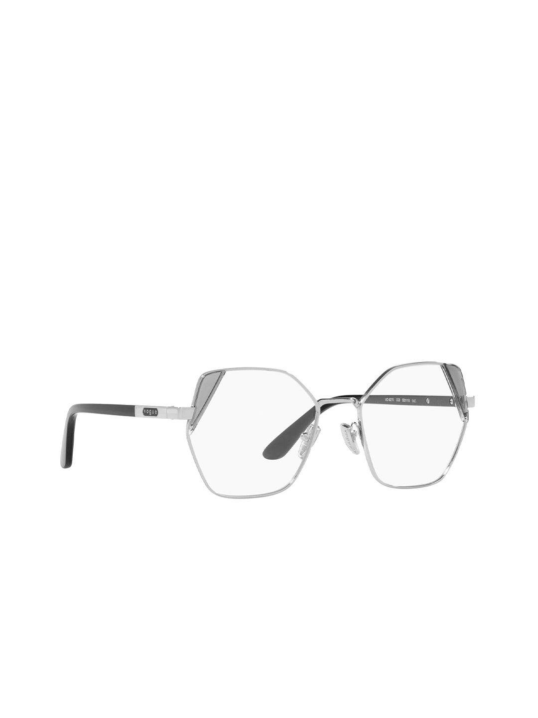 

VOGUE EYEWEAR Women Irregular Silver Colour Frames - 0VO427032352, Grey