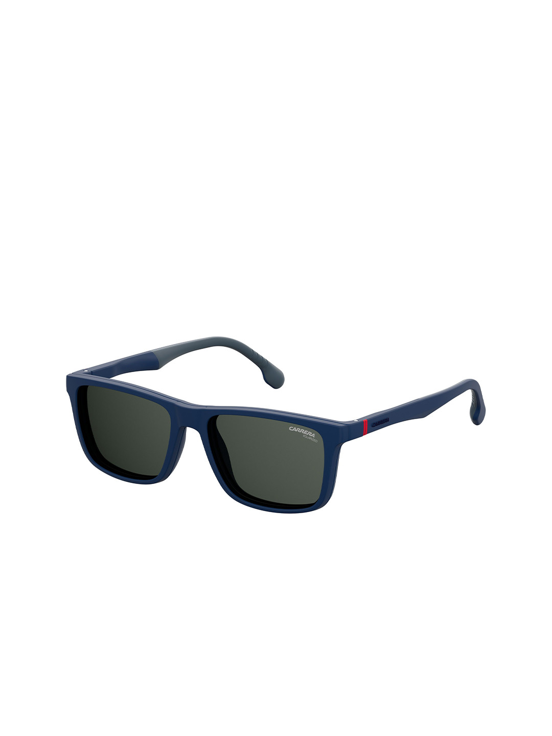 

Carrera Active Men Rectangle Sunglasses with Polarised and UV Protected Lens 716736047201, Grey