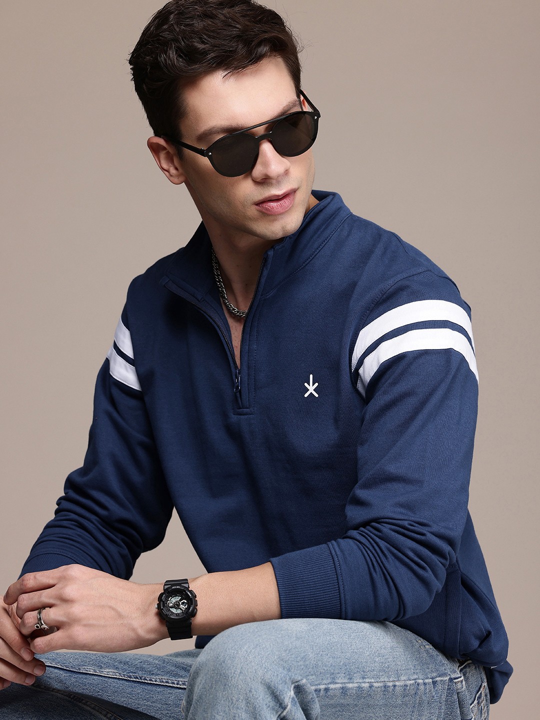 

The Roadster Life Co. Hooded Sweatshirt, Blue