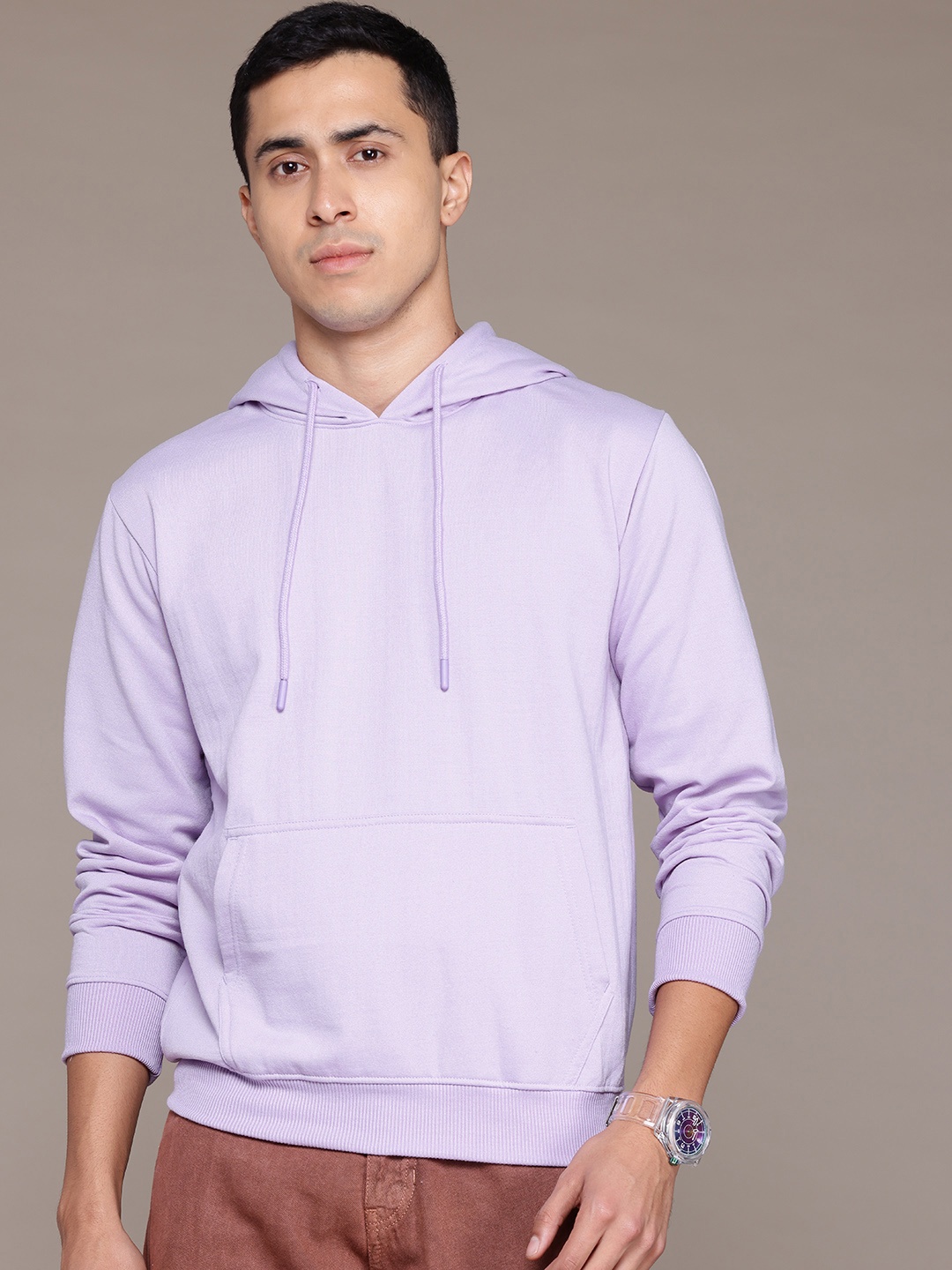 The Roadster Lifestyle Co. Hooded Sweatshirt, Lavender